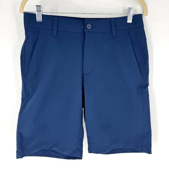 Under Armour Tech Golf Shorts Blue Size 30 - Picture 1 of 5